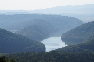 Fjordok a Bükkben - Lázbérci víztározó, Upponyi-szoros