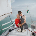 Niki és Isti jegyesfotózás Marina Port Balatonkenese