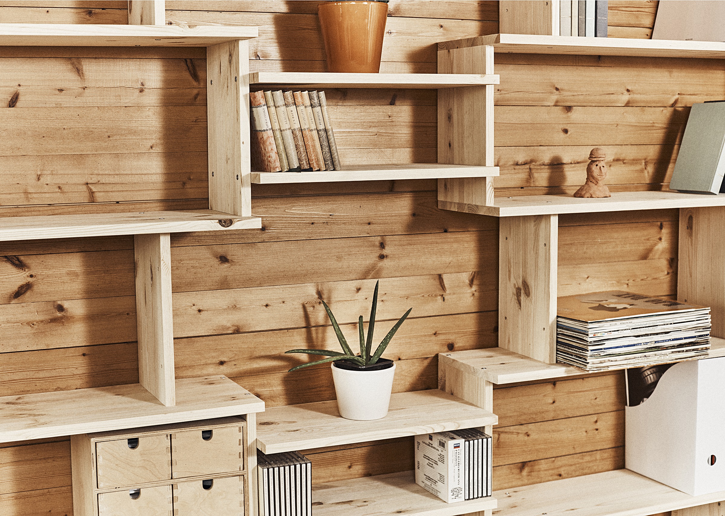 Design bútor kirakós játék: Shelfie