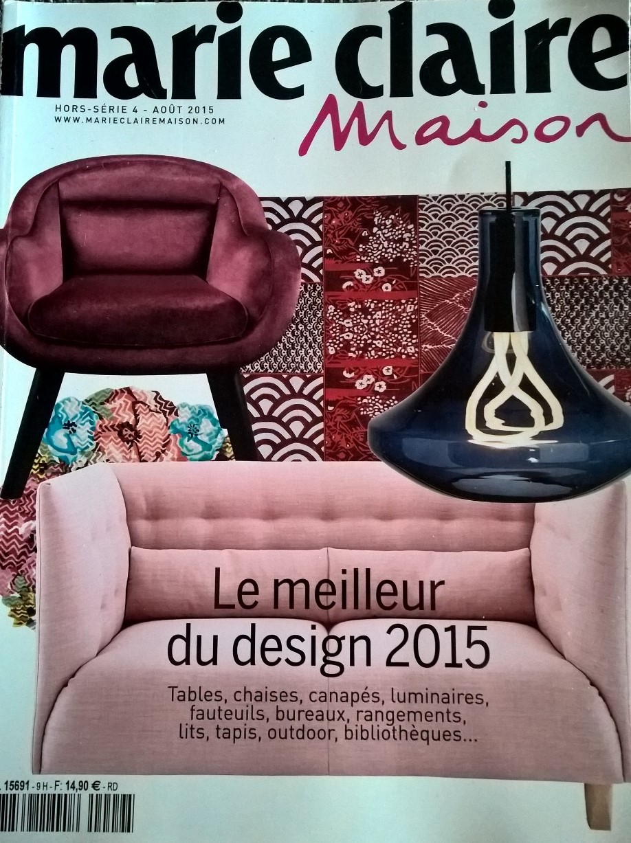 Lapszemle: Fotelek a Marie Claire Maison 2015 design válogatásából