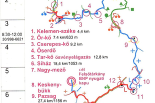 Bükki Kilátások Classic - 44 km terep