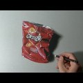 Így rajzolj élethű chips-es zacskót