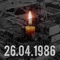 Majális 1986. május 1-én, Csernobil sugárszennyezett porában