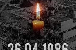 Majális 1986. május 1-én, Csernobil sugárszennyezett porában