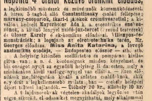 HŐKÖM SZÍNHÁZTÓL A COLOSSEUMIG 