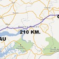 Január 29. Gabu - Bissau Távolság: 210 km.