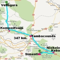 Január 27.  Velingara - Simenti  Táv: 347 km.