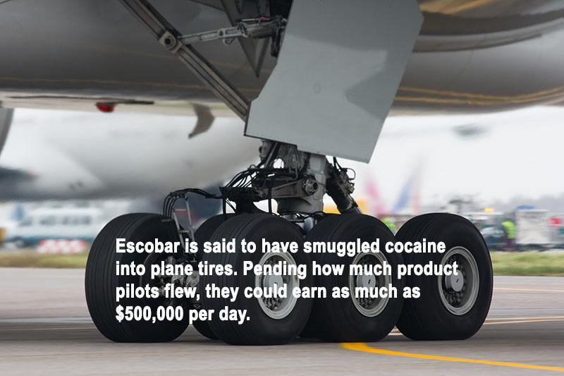 Repülőgépek kerekeiben is csempészett kokaint. Időnként akár félmillió dollárt is ért egy-egy ‘rakomány‘:
