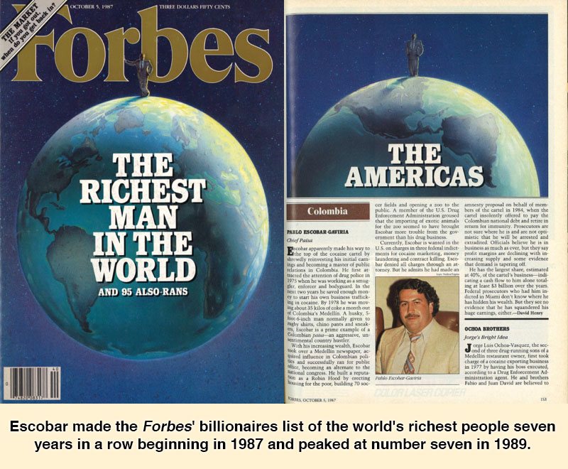 Zsinórban hét éven át került fel a Forbes milliárdosokat felsorakoztató listájára. 
