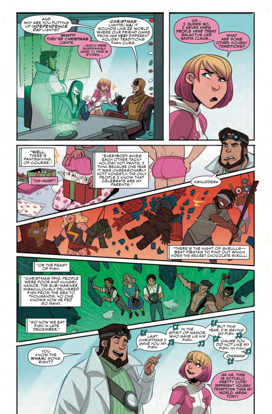 Gwenpool Holiday Special: Merry Mix-Up