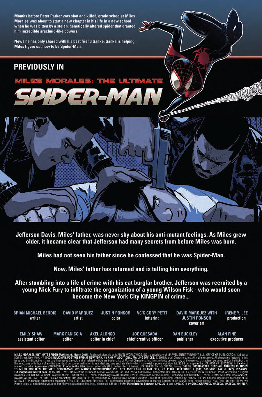 Miles Morales: The Ultimate Spider-Man #9
