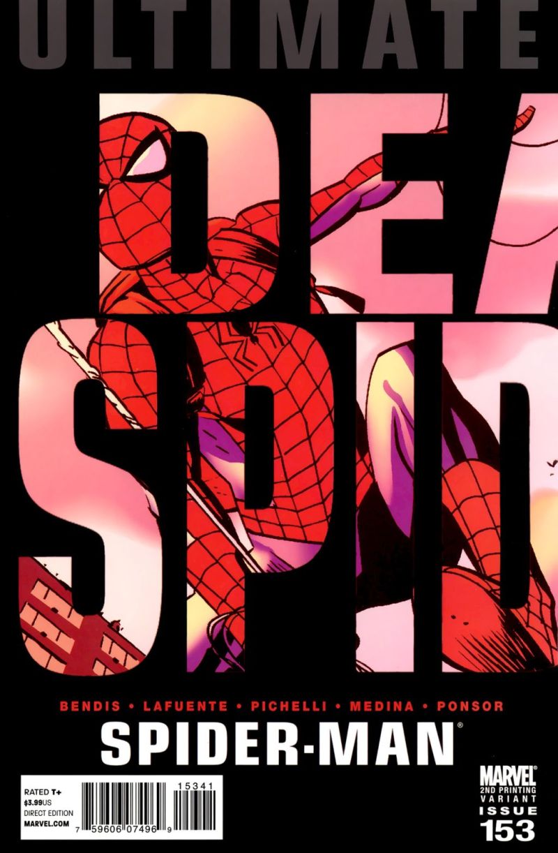 Ultimate Spider-Man #153 – A 2. kiadás borítója