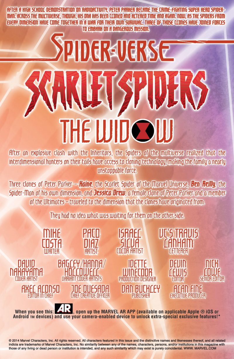 Scarlet Spiders #1