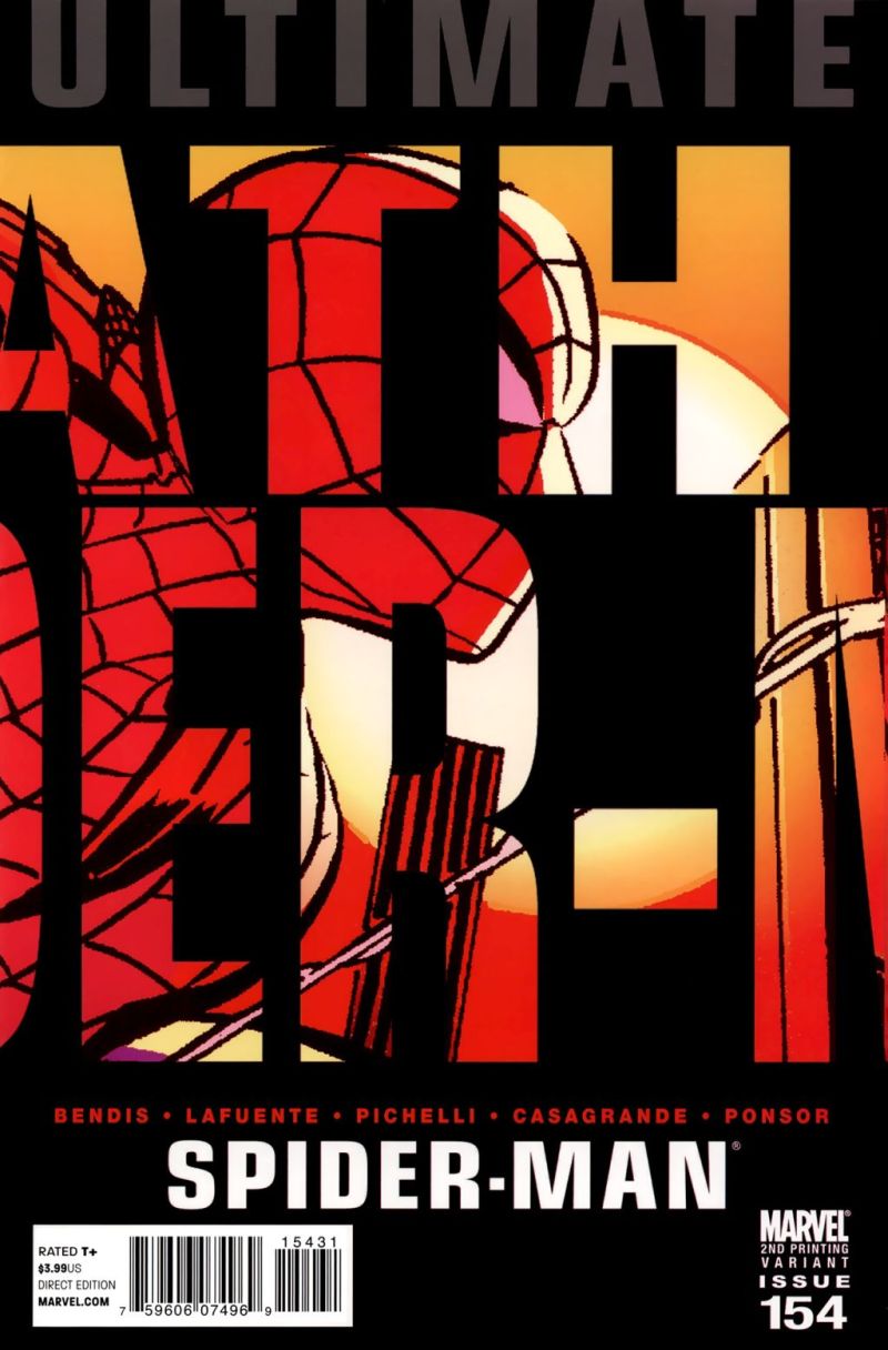 Ultimate Spider-Man #154 – A 2. kiadás borítója