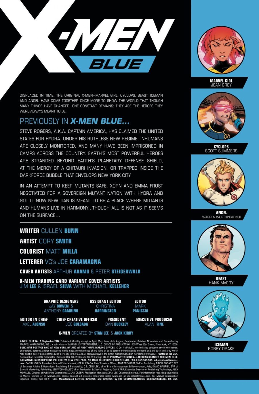 X-Men Blue #7