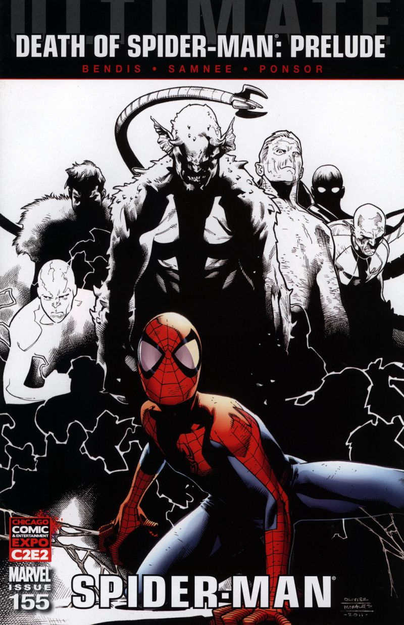 Ultimate Spider-Man #155 – Alternatív borító