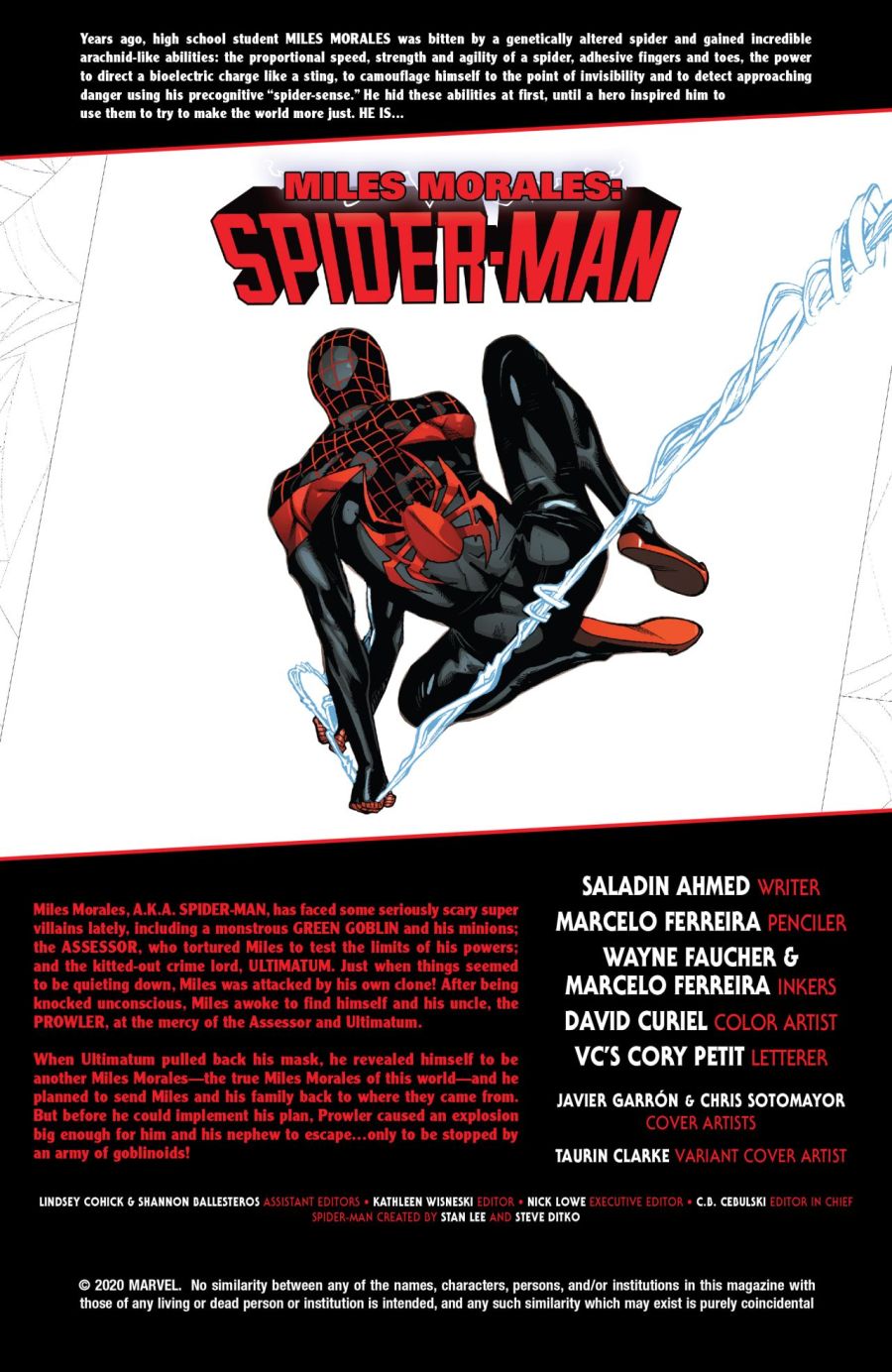 Miles Morales: Spider-Man #20