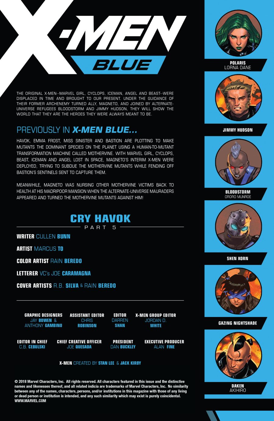 X-Men Blue #27