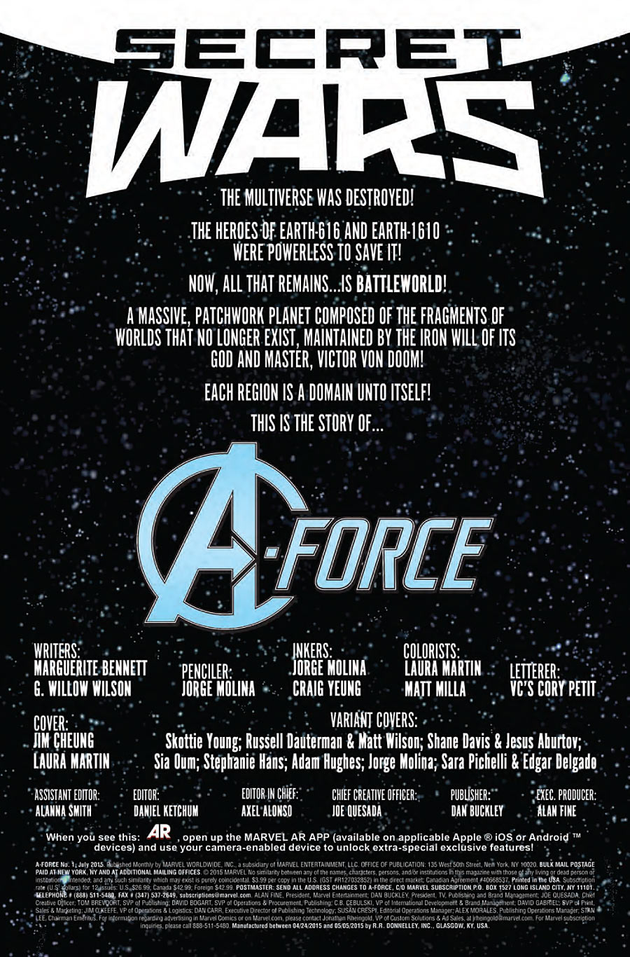 A-Force #1