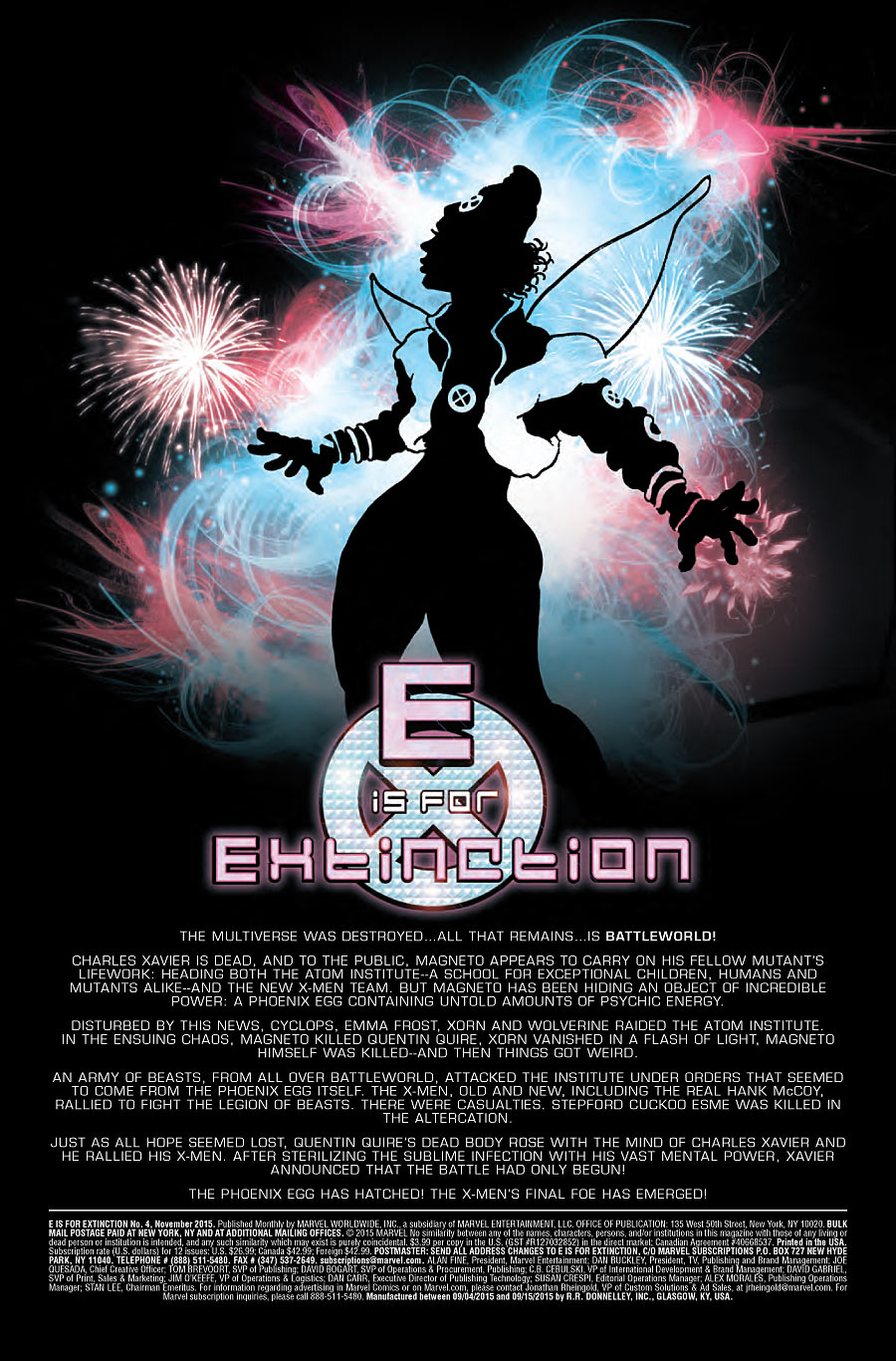 E is for Extinction #4