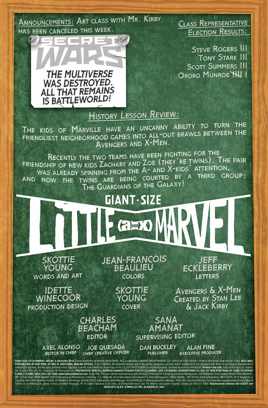 Giant-Size Little Marvel: AVX #4