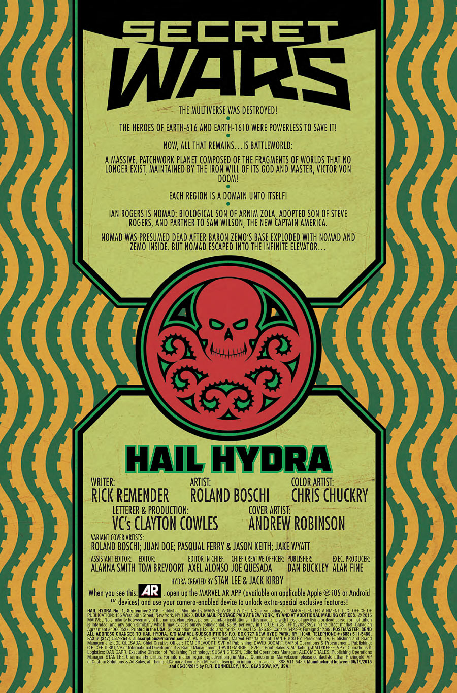 Hail Hydra #1