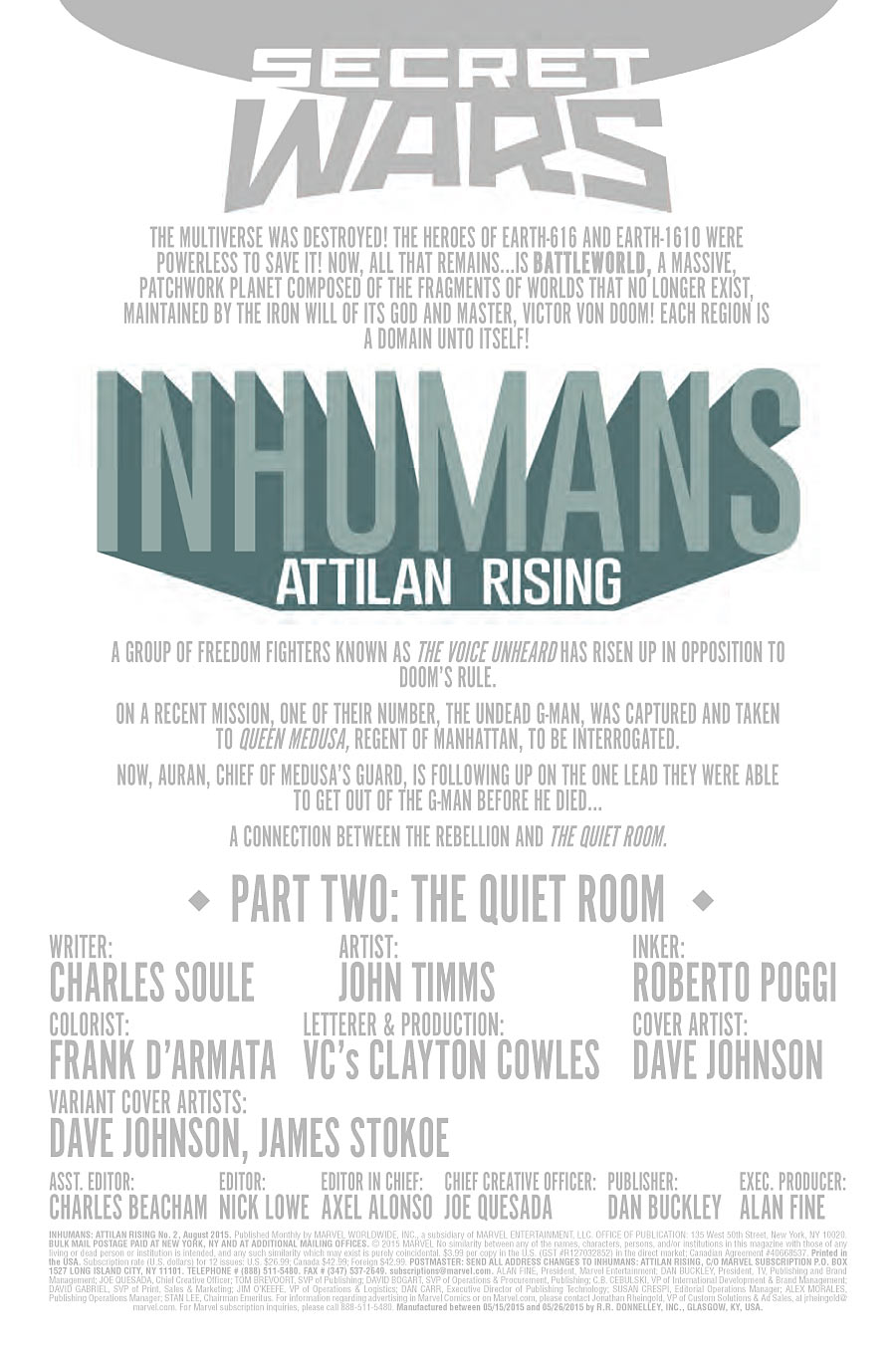 Inhumans: Attilan Rising #2