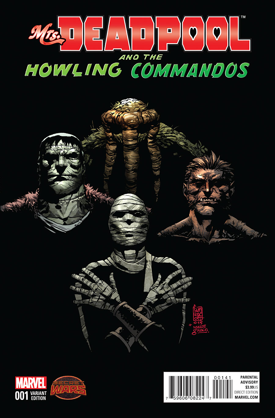Mrs. Deadpool and the Howling Commandos #1