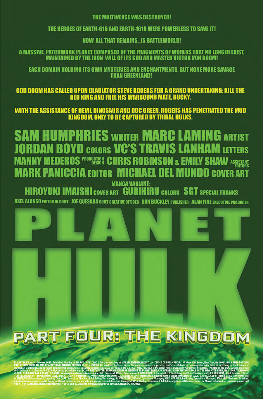 Planet Hulk #4