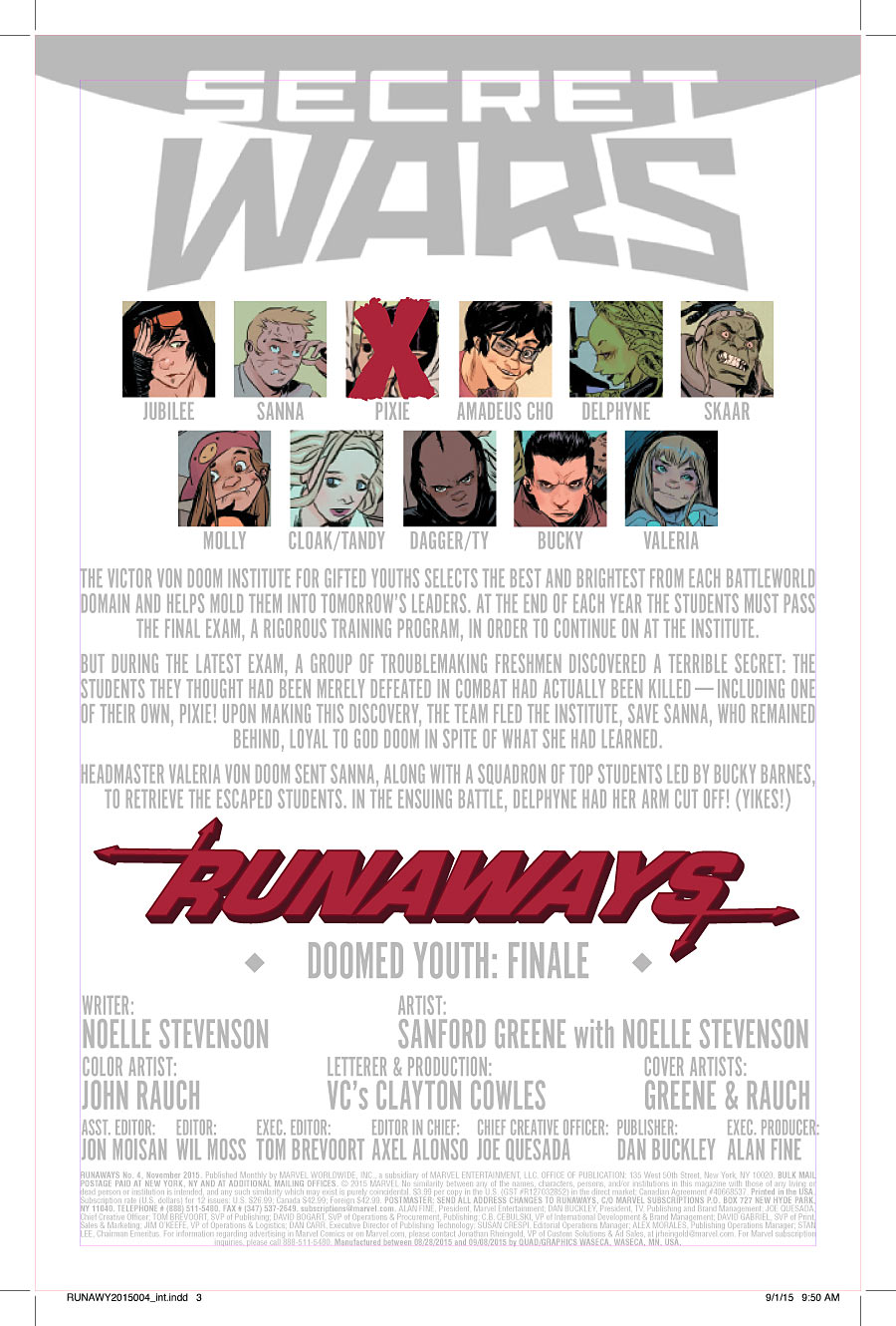 Runaways #4