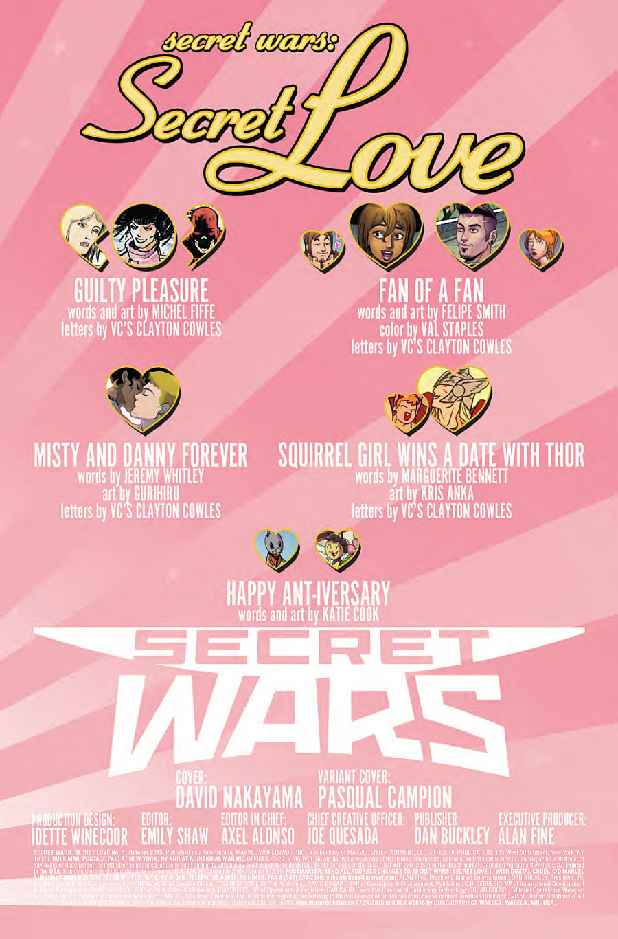 Secret Wars: Secret Love