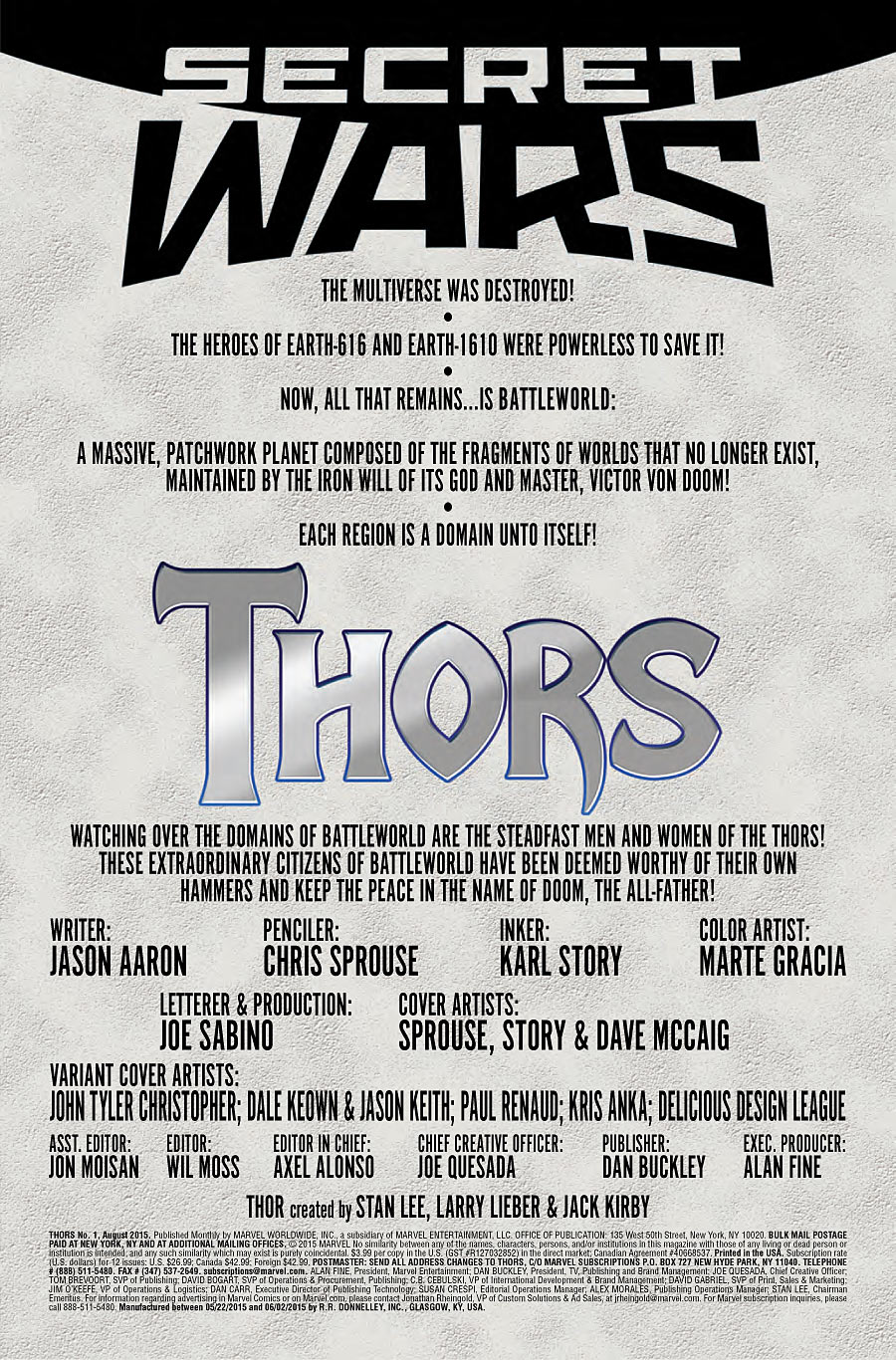 Thors #1