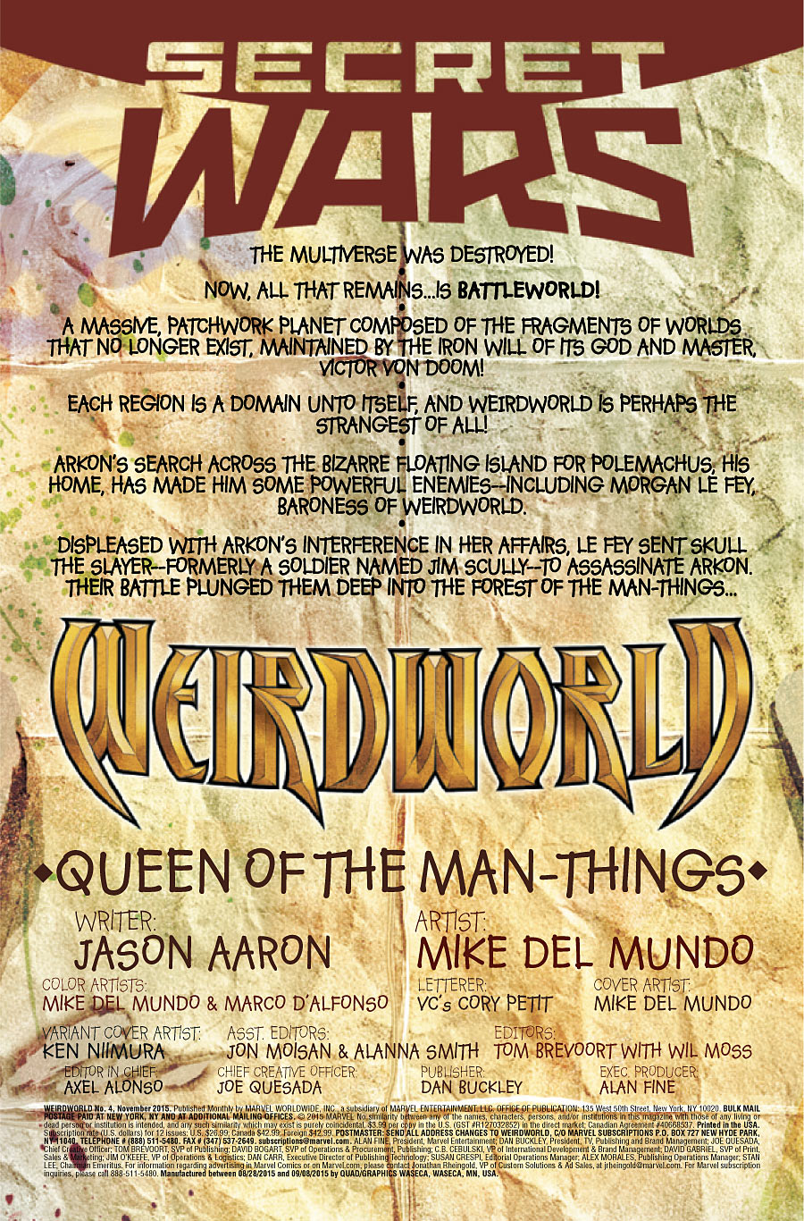 Weirdworld #4