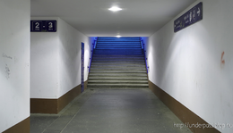 Üllő vasútállomás - gyalogos aluljáró