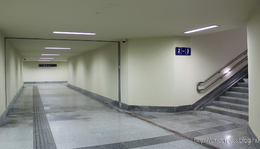 Pécel vasútállomás - gyalogos aluljáró