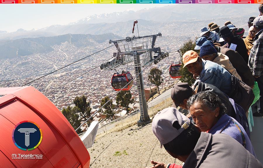 Mi Teleférico a bolíviai La Paz városában