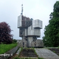 Elhagyatott gigantikus emlékmű: Petrova Gora Monument