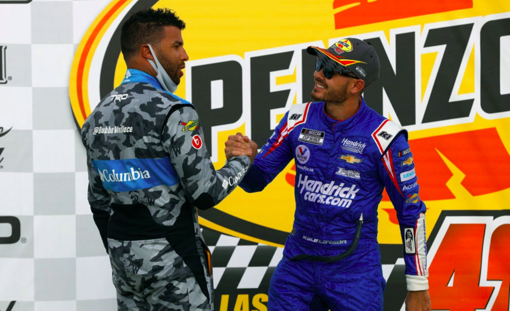 NASCAR: Bubba Wallace büszke Kyle Larsonra NASCAR: Bubba Wallace büszke Kyle Larsonra