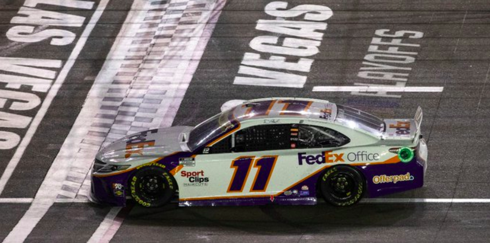 NASCAR: Hamlin elemében van a rájátszásban, megvan a második győzelme NASCAR: Hamlin elemében van a rájátszásban, megvan a második győzelme