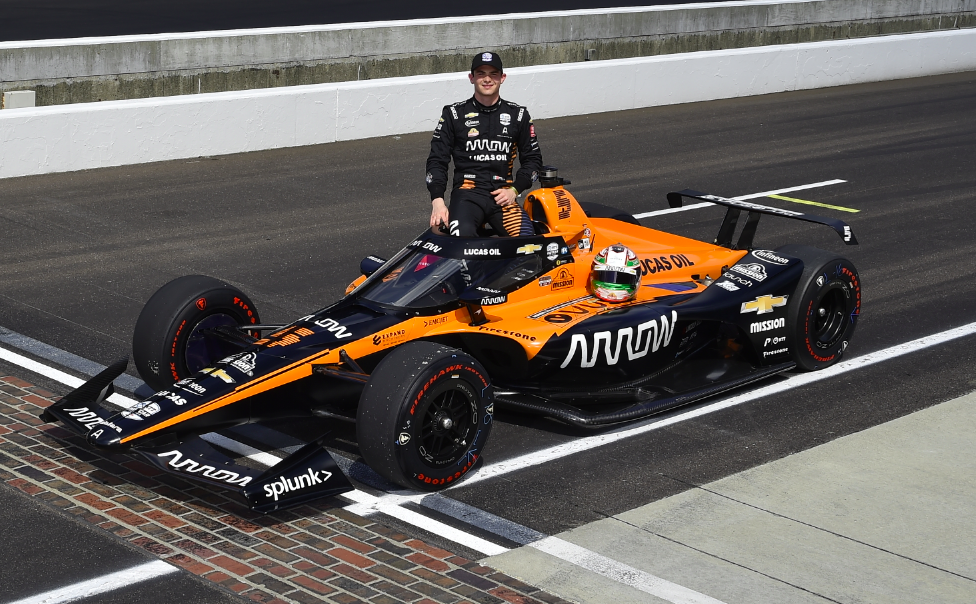 A McLarent szolgáló Patricio O’Ward lett a 104. Indy 500 legjobb újonca