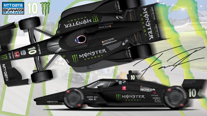 Gatewayen újra Monster-ruhában tündököl Felix Rosenqvist autója Gatewayen újra Monster-ruhában tündököl Felix Rosenqvist autója