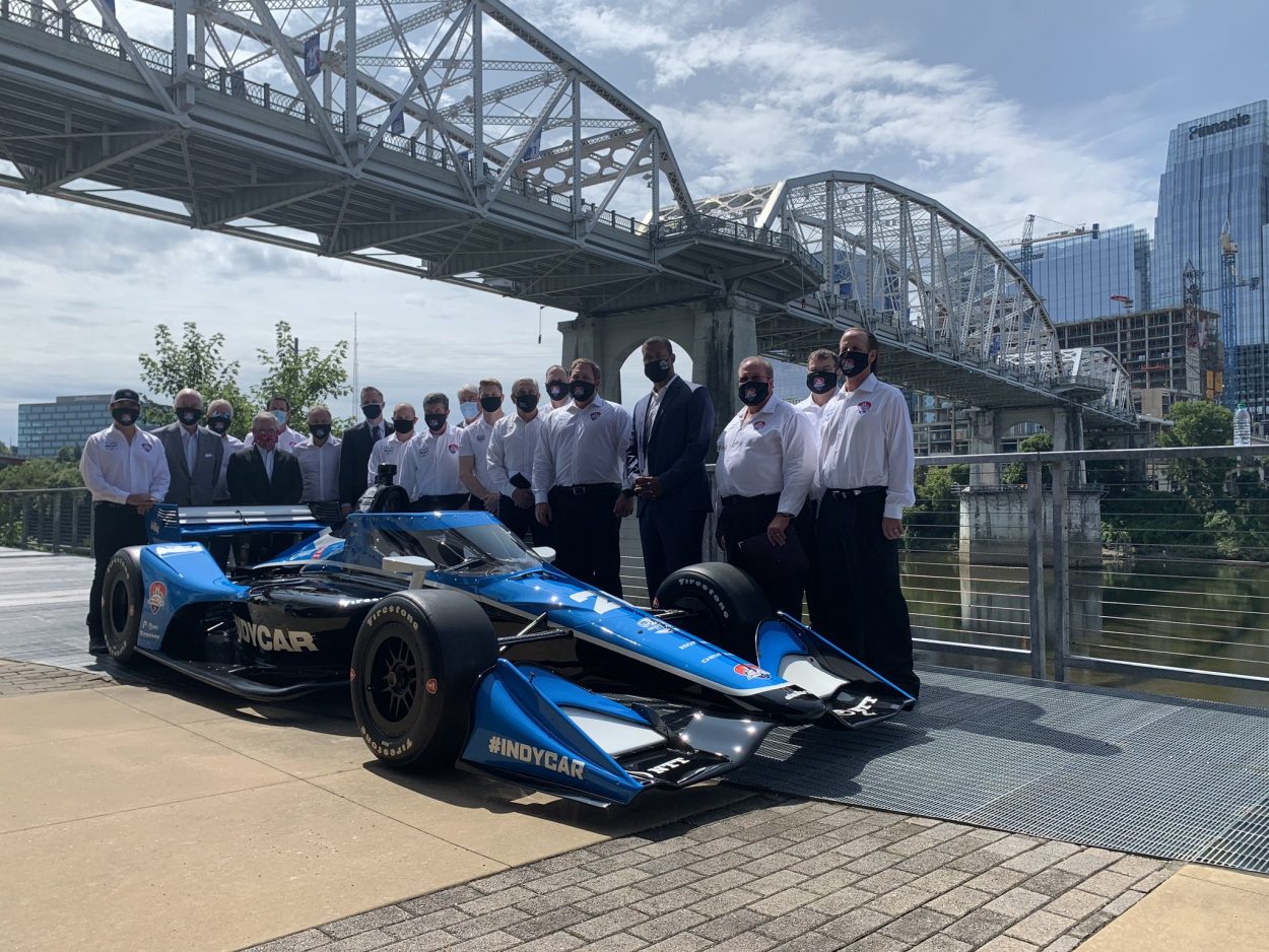 IndyCar: Rendhagyó pályabejárás Nashville-ben IndyCar: Rendhagyó pályabejárás Nashville-ben