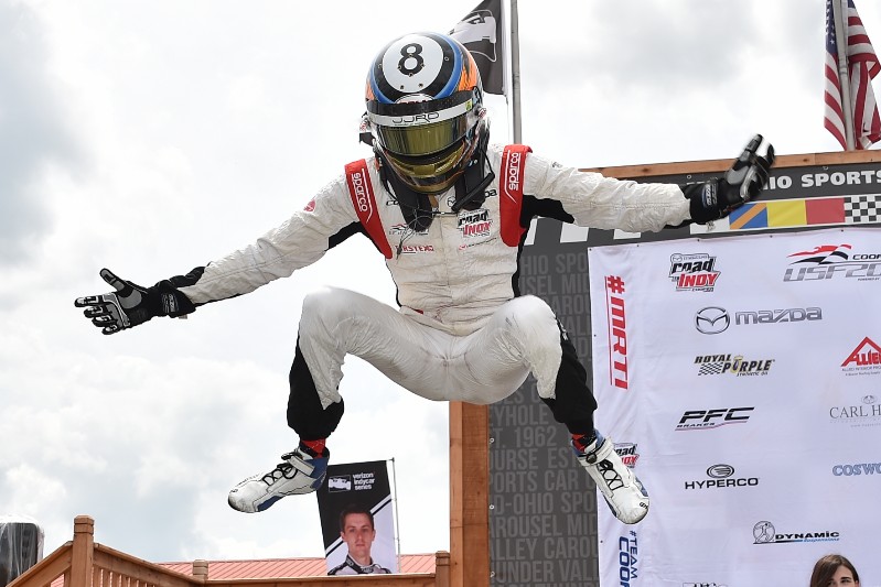 Újabb lépést tesz az IndyCar felé az Andretti Autosport csodagyereke Újabb lépést tesz az IndyCar felé az Andretti Autosport csodagyereke