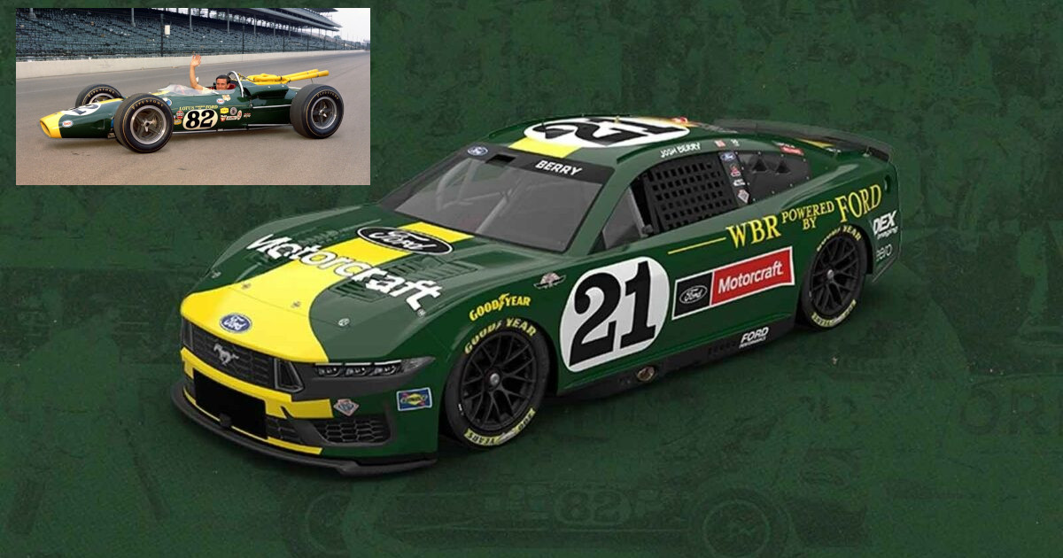 Újra pályán Jim Clark ikonikus festése – Ezúttal a NASCAR Cupban! Újra pályán Jim Clark ikonikus festése – Ezúttal a NASCAR Cupban!