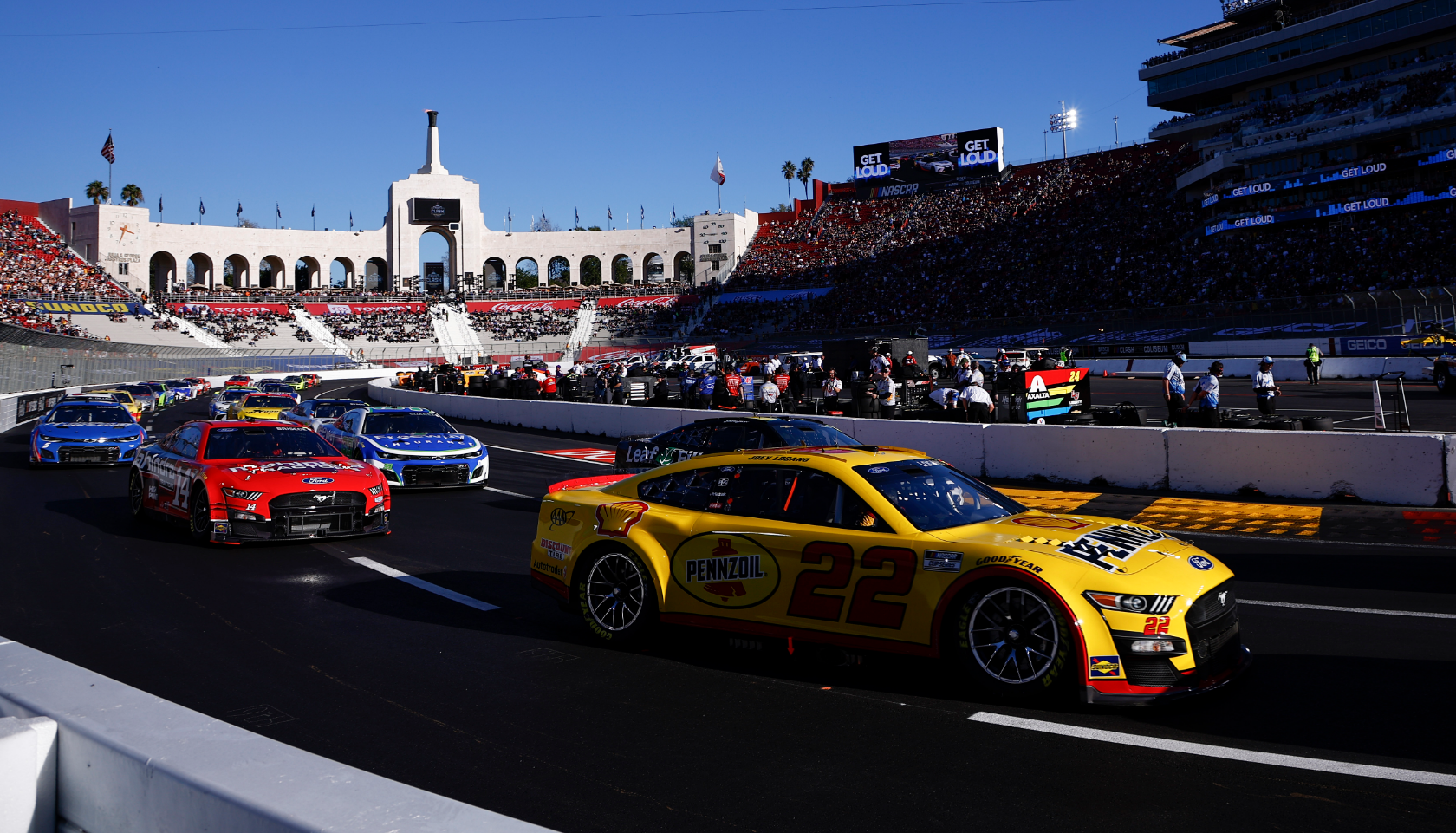 NASCAR: Szétverik a híres 2 mérföldes ovált, éles futamot kaphat az LA Coliseum