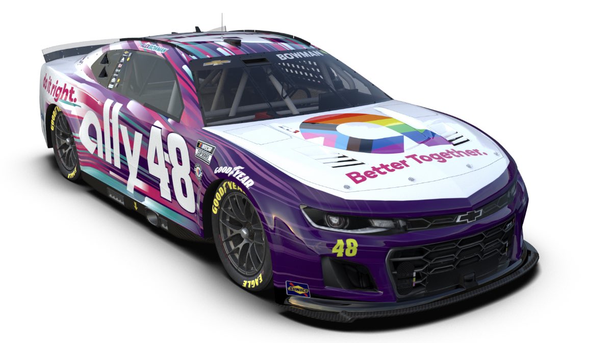 NASCAR Pridedizájnt kap Alex Bowman autója Sonomán