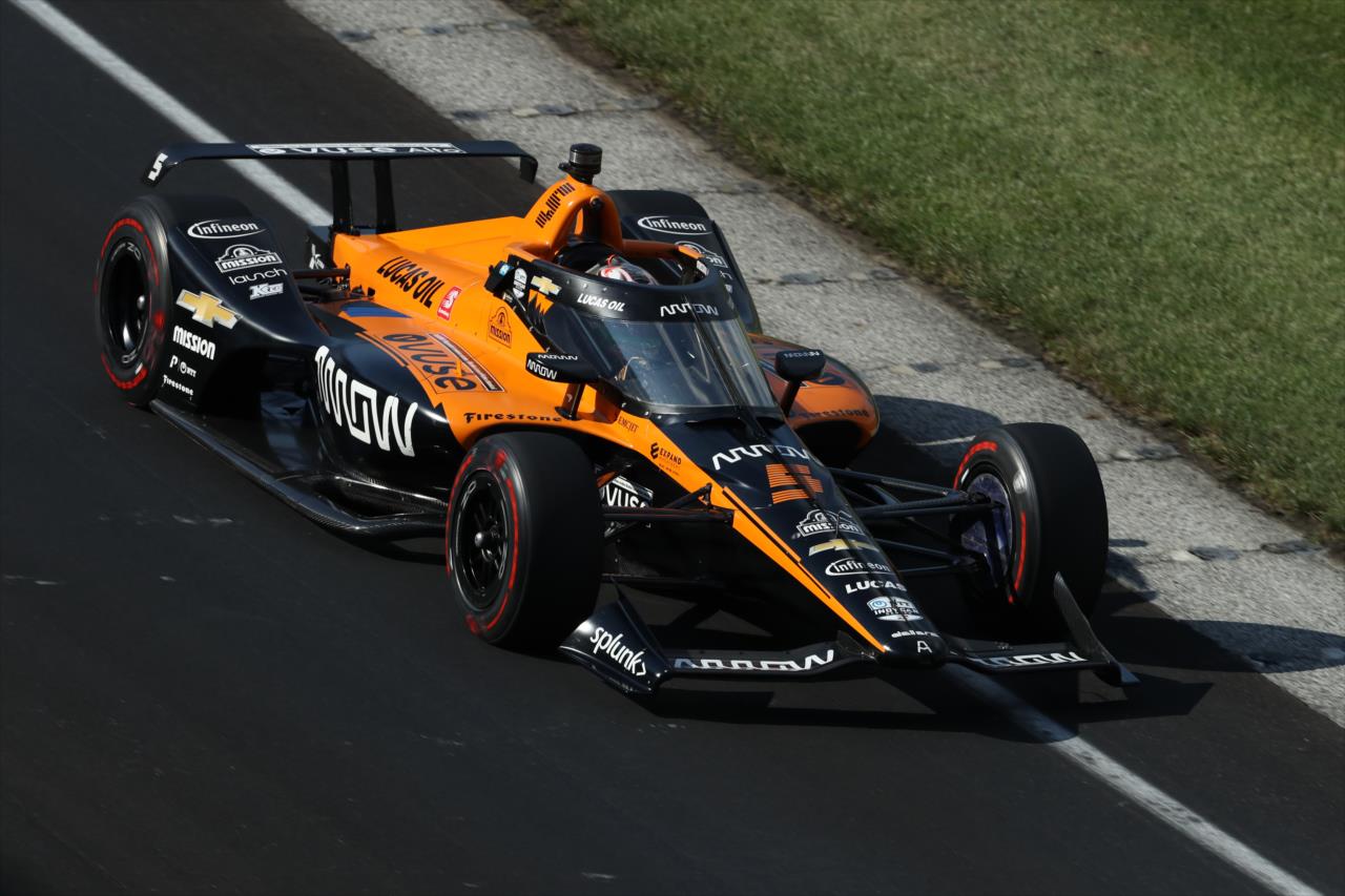 Indy 500: Patricio O’Ward és a McLaren zárta az élen az utolsó edzést Indy 500: Patricio O’Ward és a McLaren zárta az élen az utolsó edzést