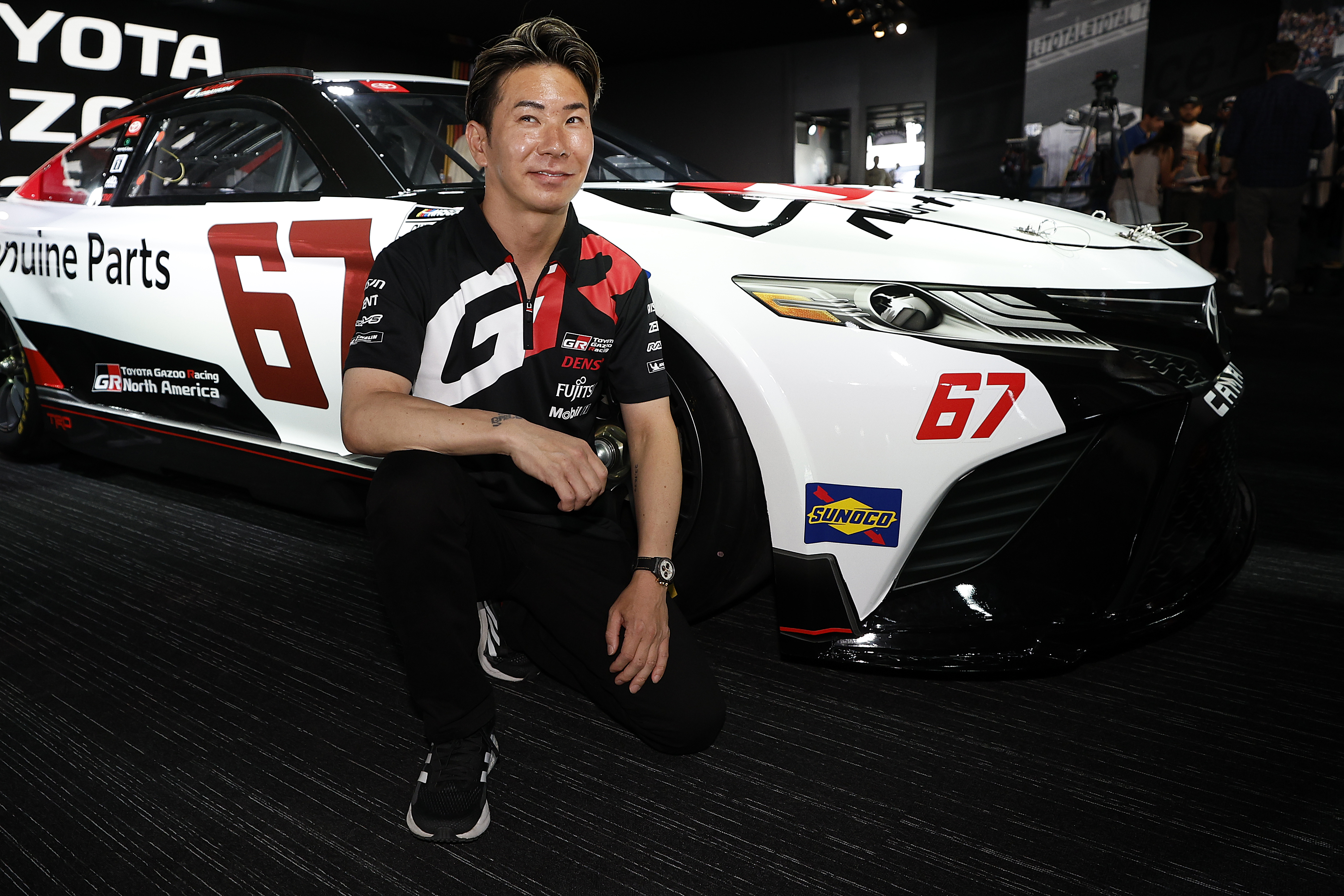 NASCAR: Kobayashi átesett az üléspróbán és alig várja, hogy találkozzon Michael Jordannel