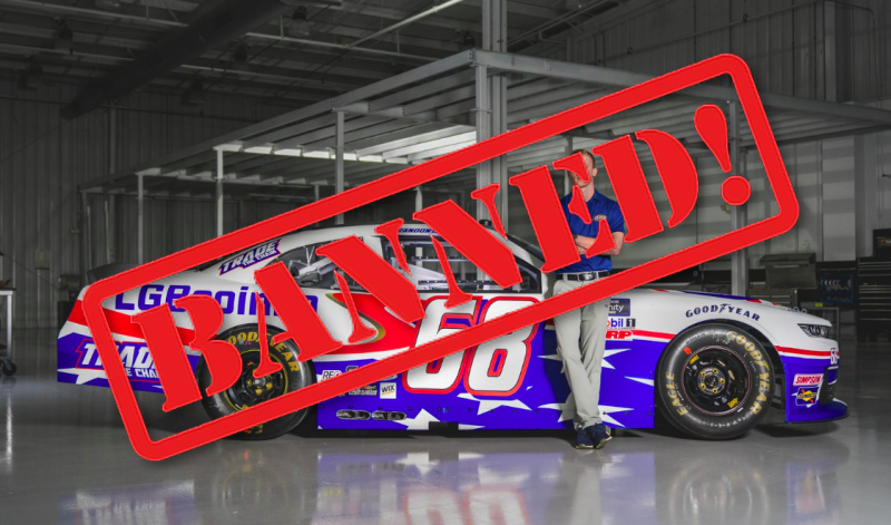 Szponzor-gate: A NASCAR szóba sem áll Brandon Brownékkal