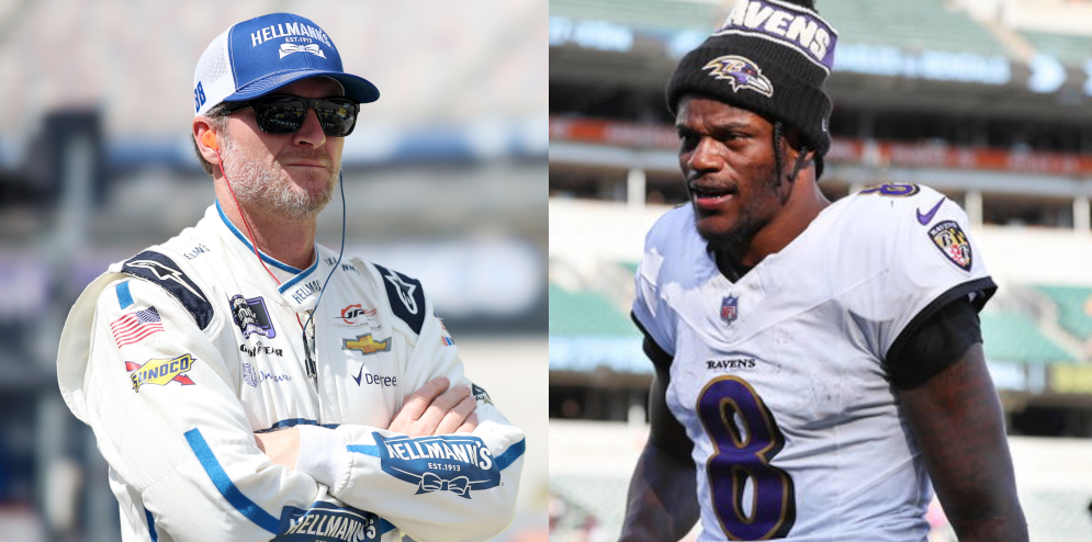 Újabb jogi csörte a NASCAR-ban: A főszerepben ezúttal Lamar Jacksonnal Újabb jogi csörte a NASCAR-ban: A főszerepben ezúttal Lamar Jacksonnal